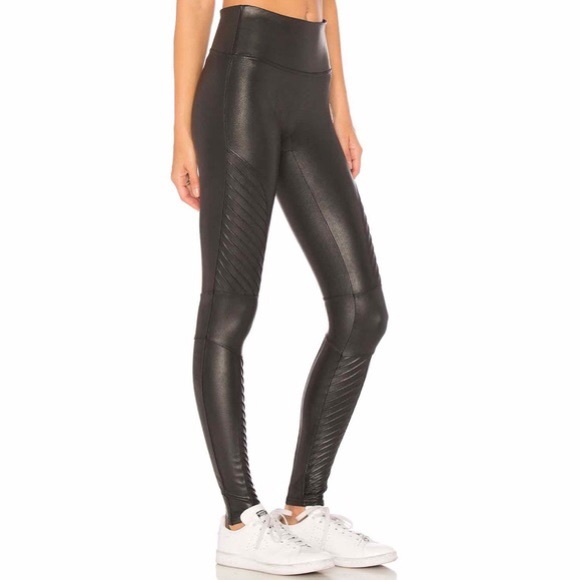 SOLD - NWT Revolve x SPANX Moto Faux Leather (XLP) - Picture 3 of 11